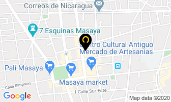 Mapa de Banco De America Central en Masaya