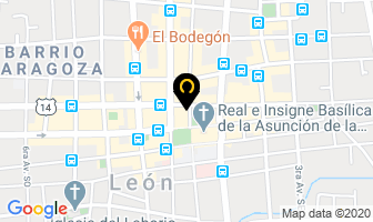 Mapa de Banco Lafise Bancentro en León