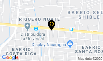 Mapa de Banco Lafise Bancentro en Managua