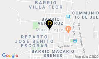 Mapa de Banco Lafise Bancentro en Masatepe