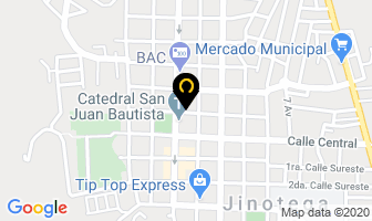 Mapa de Banco Lafise Bancentro en Jinotega