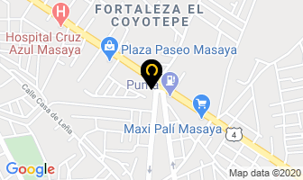 Mapa de Banpro en Masaya