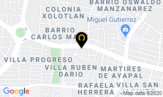 Mapa de Barbara's Eventos en Managua