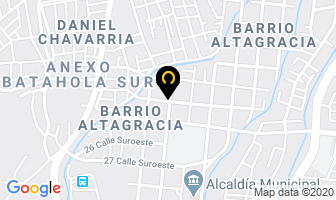 Mapa de Blofan en Managua