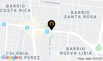 Mapa de Boutique Gloria en Managua