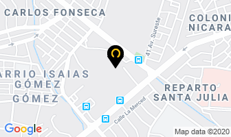 Mapa de Boutique Mujeres en Managua