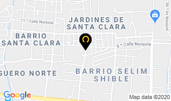 Mapa de Bufete Juridico Castillo Lechado en Managua