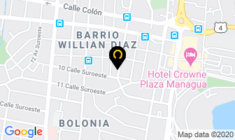 Mapa de CafÉ Brimont, S.a. en Managua