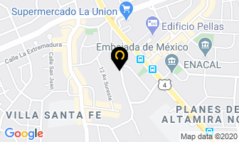 Mapa de Cafe Del Sembrador en Managua