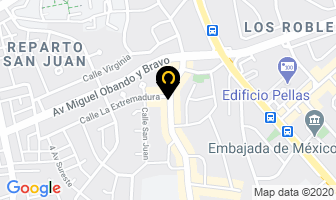 Mapa de Cafe Excelsor en Managua