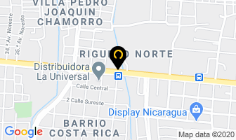 Mapa de Cafe Latino en Managua