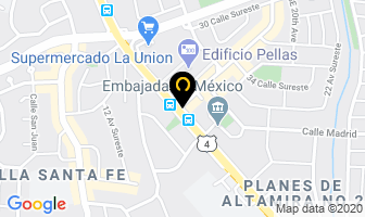 Mapa de Cafinsa en Managua