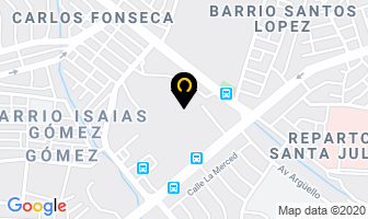 Mapa de Calzado John en Managua