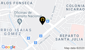 Mapa de Calzado Liveca en Managua