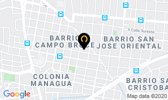 Mapa de Camas Taleno en Managua
