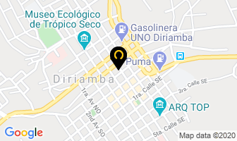 Mapa de Cantera La Palma,s.a. en Diriamba