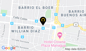 Mapa de Capisa en Managua