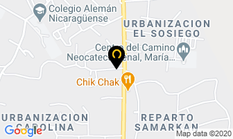 Mapa de Card Studio en Managua
