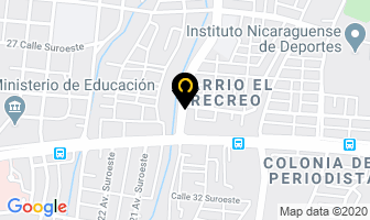 Mapa de Carpinteria Mendieta en Managua