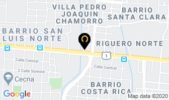 Mapa de Casa De Las Balineras en Managua