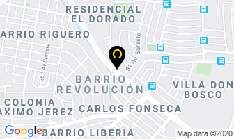 Mapa de Casa De Las Bromas en Managua