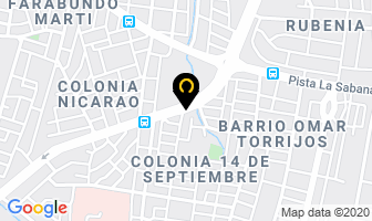 Mapa de Casa Shannon en Managua