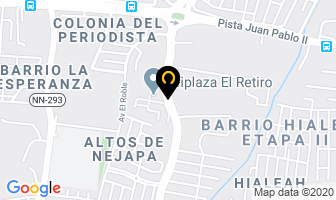 Mapa de Ceconsa en Managua