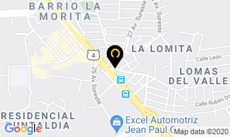 Mapa de Cencap Centro De CapacitaciÓn Profesinal en Managua