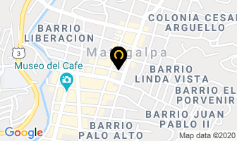 Mapa de Central De Cooperativas Cafetaleras Del Norte en Matagalpa