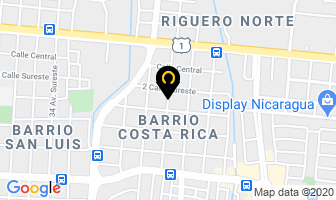 Mapa de Central Parts en Managua