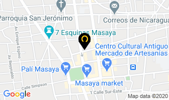 Mapa de Centro De Belleza Guidar en Masaya