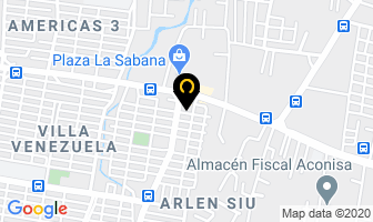 Mapa de Centro De Belleza Sandra en Managua