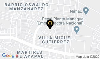 Mapa de Centro Educativo Santa Gema en Managua