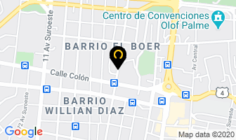 Mapa de Centro Electronico en Managua