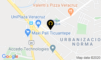 Mapa de Centro Robles Express en Managua
