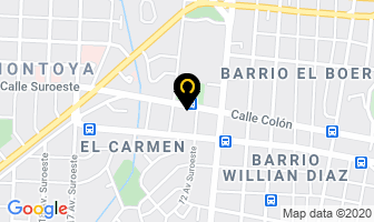 Mapa de Centro Visual Cordero en Managua
