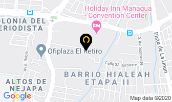 Mapa de Cepad en Managua
