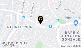Mapa de Chamorro Cesar Leandro Dr. en Managua
