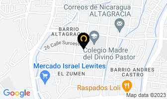 Mapa de Ciber Sandino en Managua