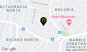 Mapa de Clinica Equilibrio en Managua