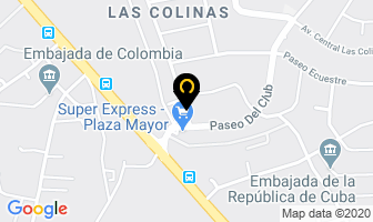 Mapa de Clinica Estrada en Managua