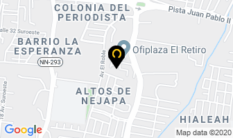 Mapa de Clinica Implantes Dentales Veracruz en Managua