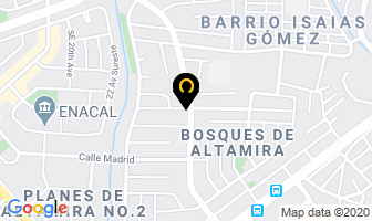 Mapa de Clinica Valle en Managua