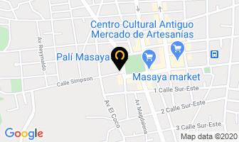 Mapa de Club Fiesta en Masaya