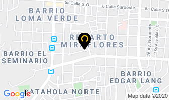Mapa de Cobra Security en Managua