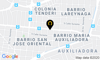 Mapa de Coirsa en Managua