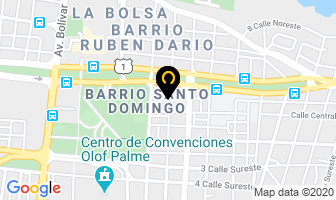 Mapa de Colegio De Abogados Y Notarios De Nicaragua en Managua