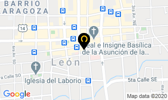 Mapa de Colegio La AsunciÓn en León
