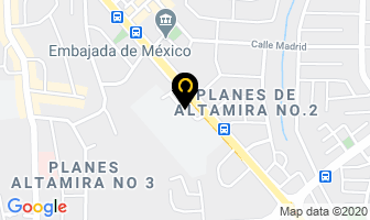 Mapa de Colegio Teresiano en Managua