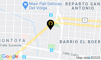 Mapa de Comedor Marlene en Managua